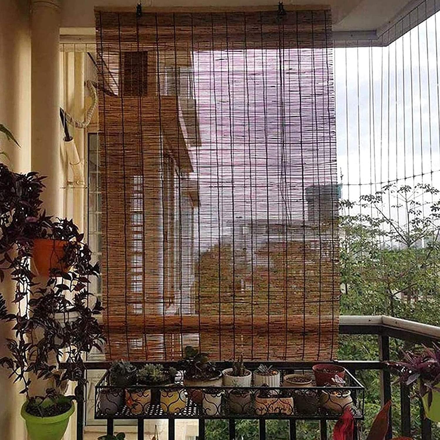 Garden Fire Pit Bowl BBQ Grill Durable Metal Round Garden Camping Patio Outdoor Heating Wood Coal and Charcoal Burning Burner amping 2 in 1 Heating Fire Basket (1M×2.5M)