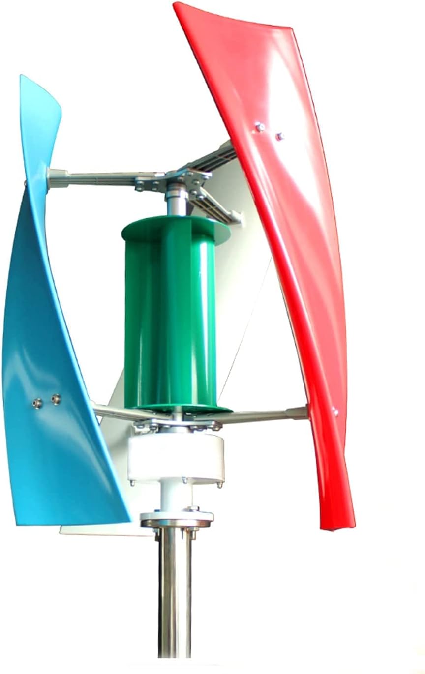 Vertical Axis Wind Turbine Group 12000W 12V 24V 48V 3 Blade Wind Generator 3 Phase AC Permanent Magnet Generator Wind Turbine Kit with Controller