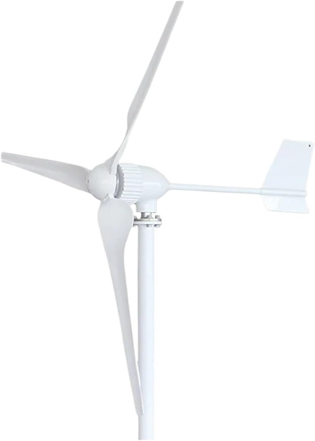 Wind Turbine Generator Kit, 1000W Wind Generator 3 Blades 24V Wind Turbine Power for Home Use Monitoring and City Lamp Inside Permanent Magnent Generator for Hybrid Solar Wind System
