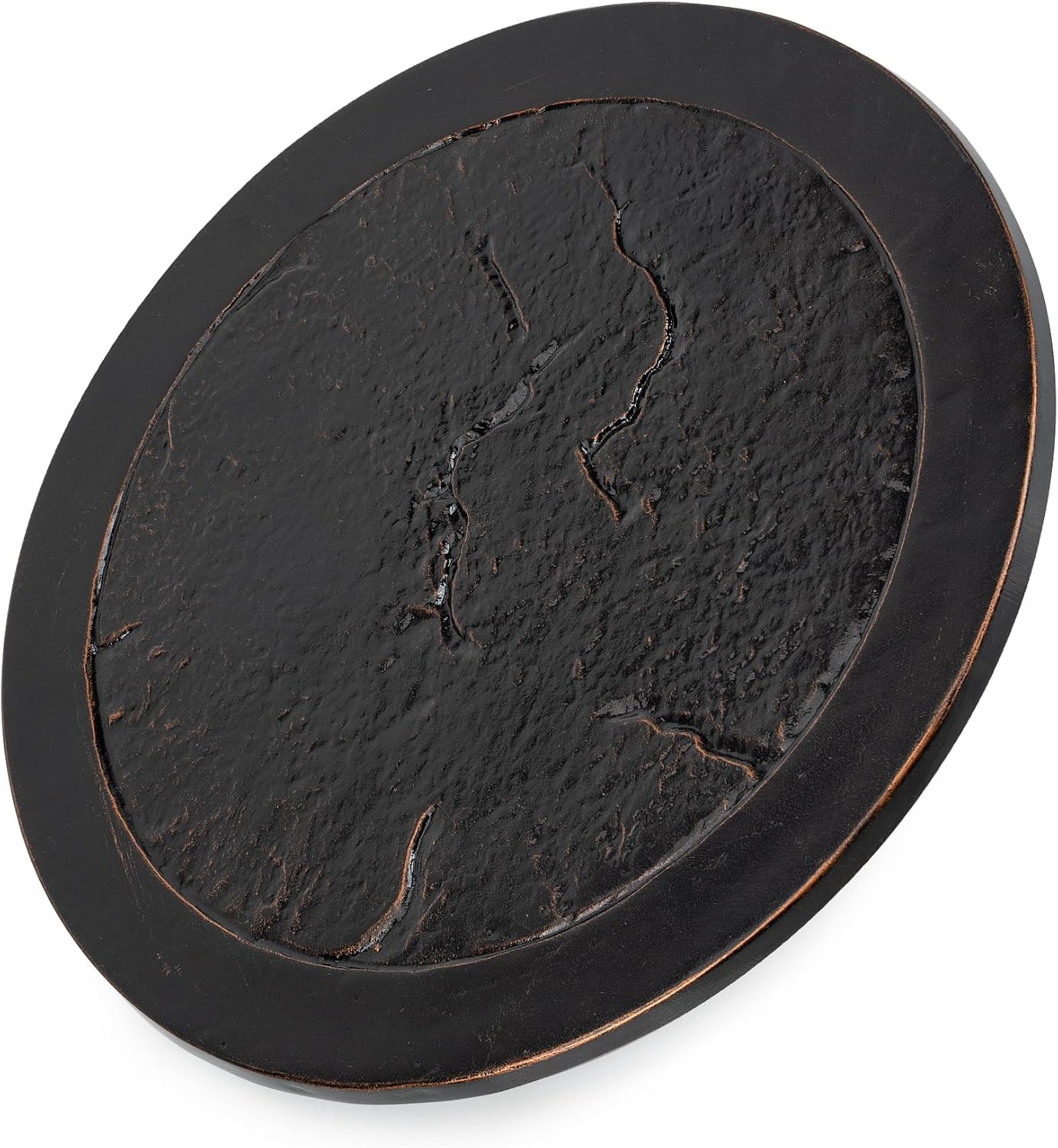 Stanbroil Cast Aluminum Fire Pit Lid, Rust-Free Lid for Outside Fire Pit or Table, Lazy Susan for Agio and TK Classics