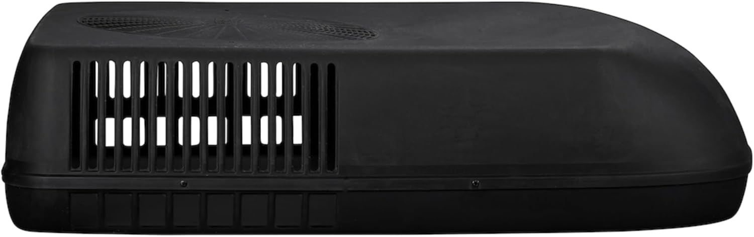 Coleman-Mach 45203-0794 Mach 10 Quiet Series Low-Profile Air Conditioner, Ducted with Wood Skid - 13,500 BTU, Textured Black