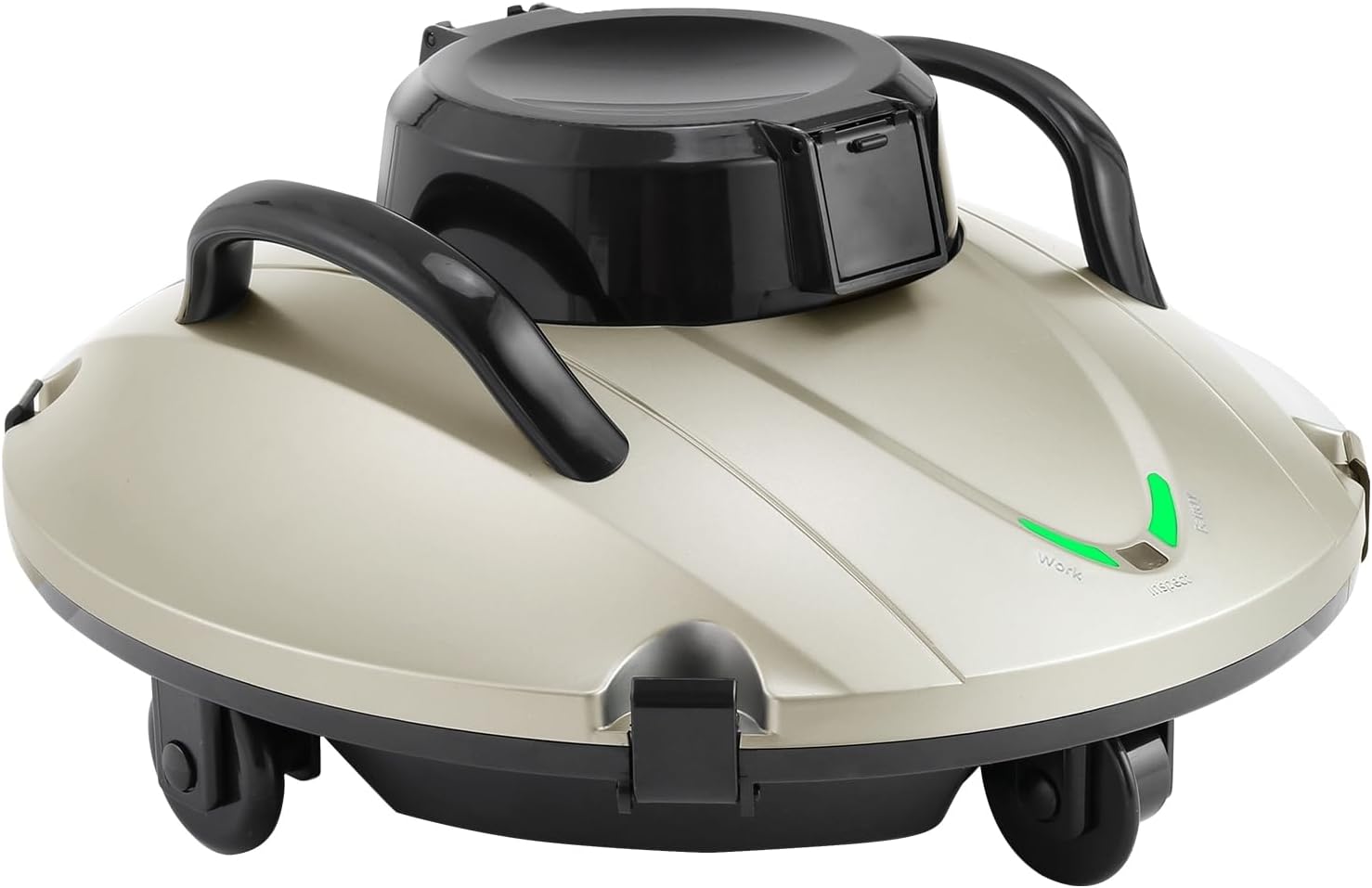 Cordless Robotic Pool Cleaner, Automatic Pool Vacuum for Above Ground Pools，Self-Parking