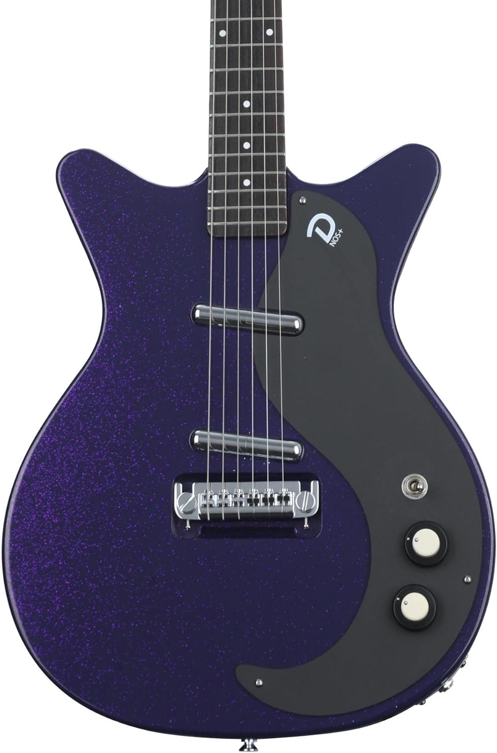 Danelectro Blackout 59 Electric Guitar - Purple Metal Flake