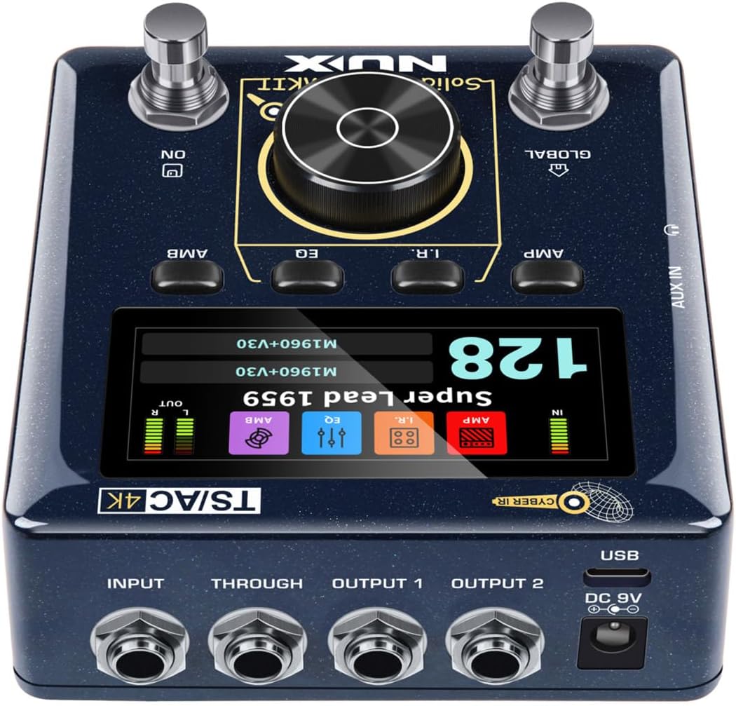 NUX Solid Studio MKII Preamp, Power Amp Simulator, IR Loader