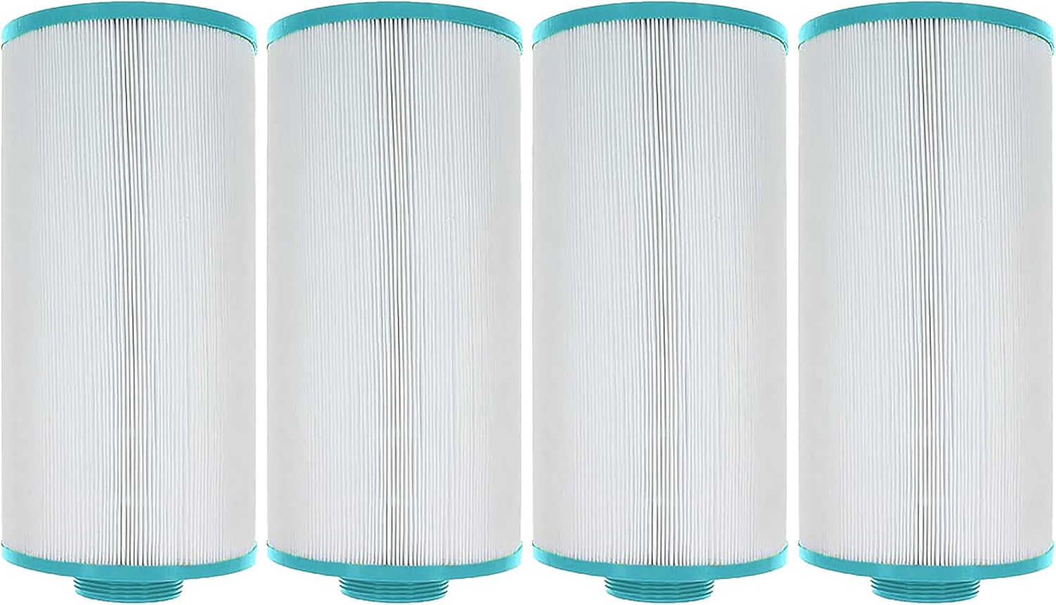 Hurricane Filters 4 Pack HF5H402-01 Advanced Spa Filter Cartridge - Replacement for PJW40SC-F2M, Unicel 5CH402, Filbur FC-2811, Hermosa, Redondo, Del Sol Spas