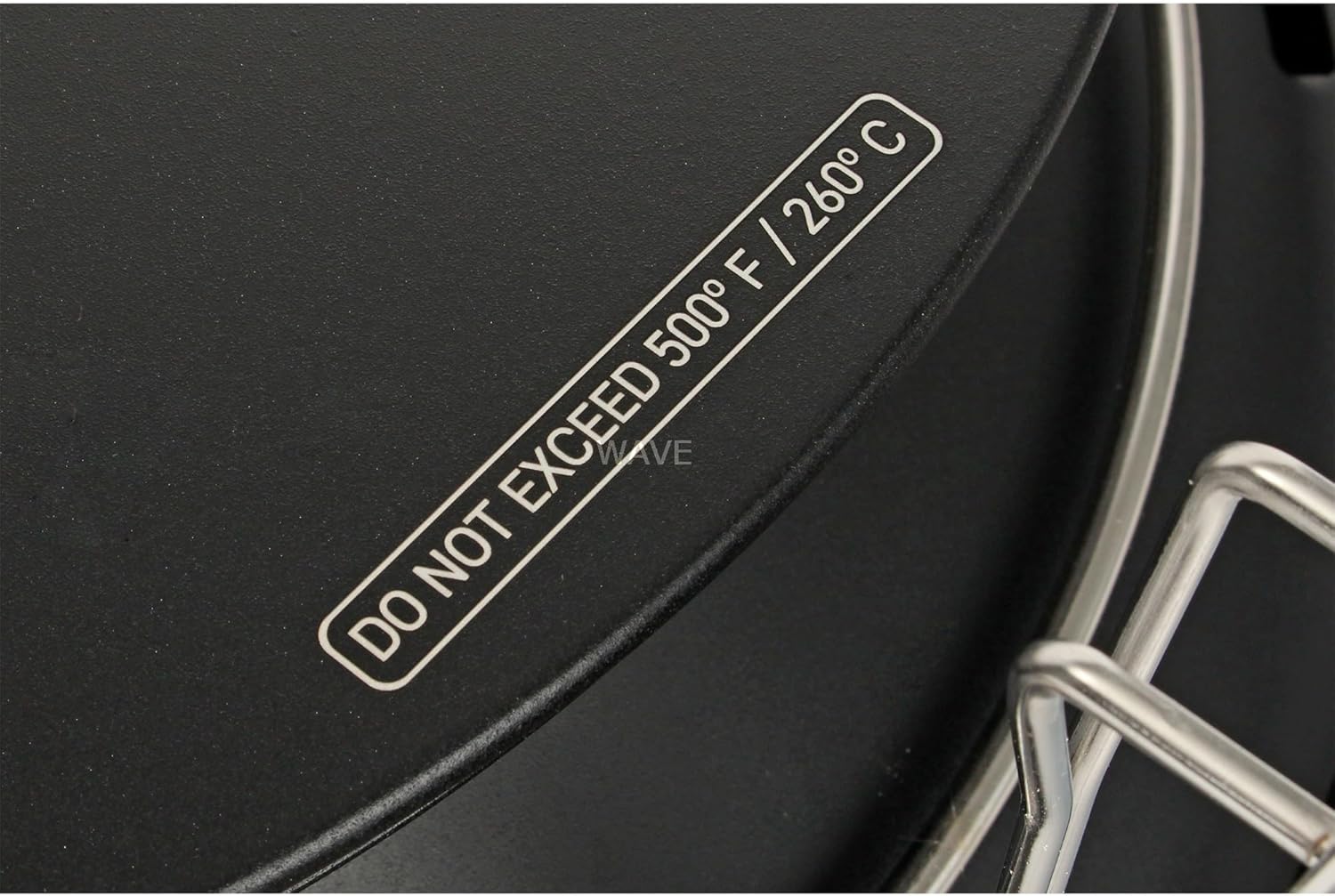 Kamado Joe SlōRoller Hyperbolic Smoke Chamber Accessory Insert with Stainless Steel Rack for Classic Joe 18-inch Charcoal Grill and Smokers in Black, Model KJ-HYPER