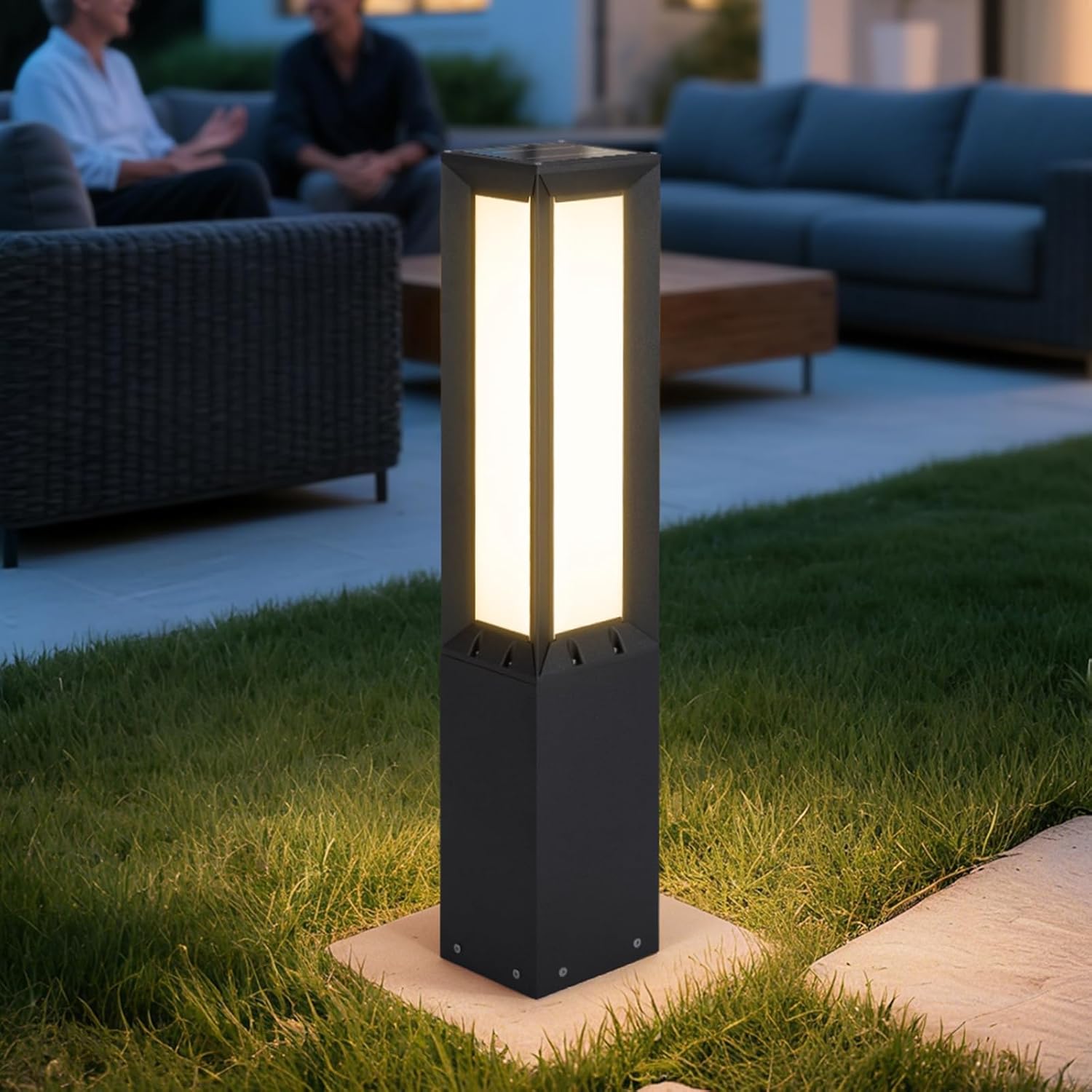 Solar Pathway Lights Outdoor, 31.5
