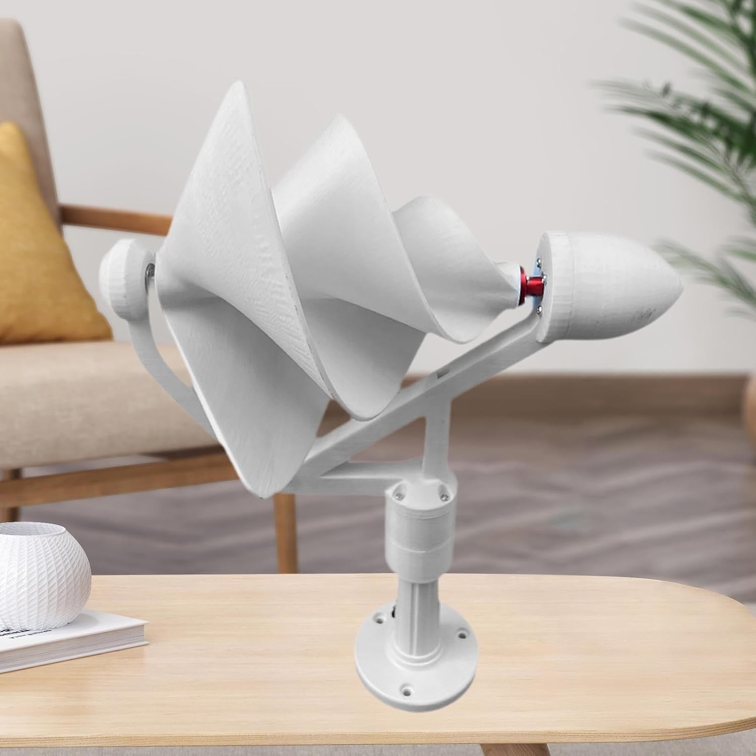 Spiral Wind Turbine Generator High Efficiency for Industrial RV School