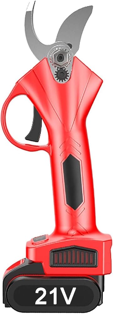 Electric Garden Scissors Pruning Shears Cordless Tree Branch 30 / 40mm Cutting Diameter 7-10h Working Time Lithium Battery-Powered Gardening (40mm 3battery)