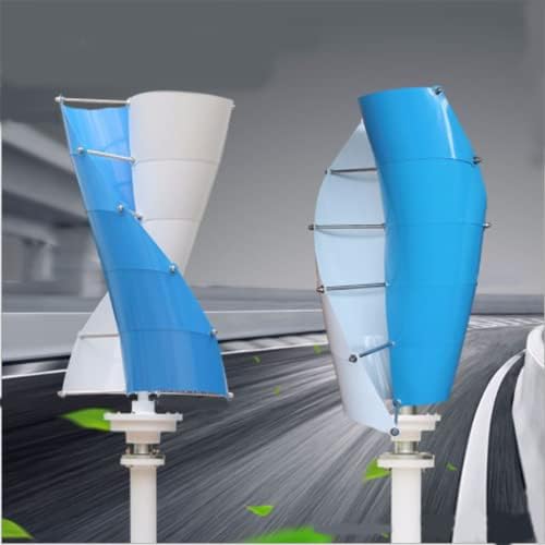 12000W Low Noise Vertical Wind Turbine Generator Kit - 110V/220V Portable Helix Design with Charge Controller & Rectifier for Efficient Renewable Energy Production