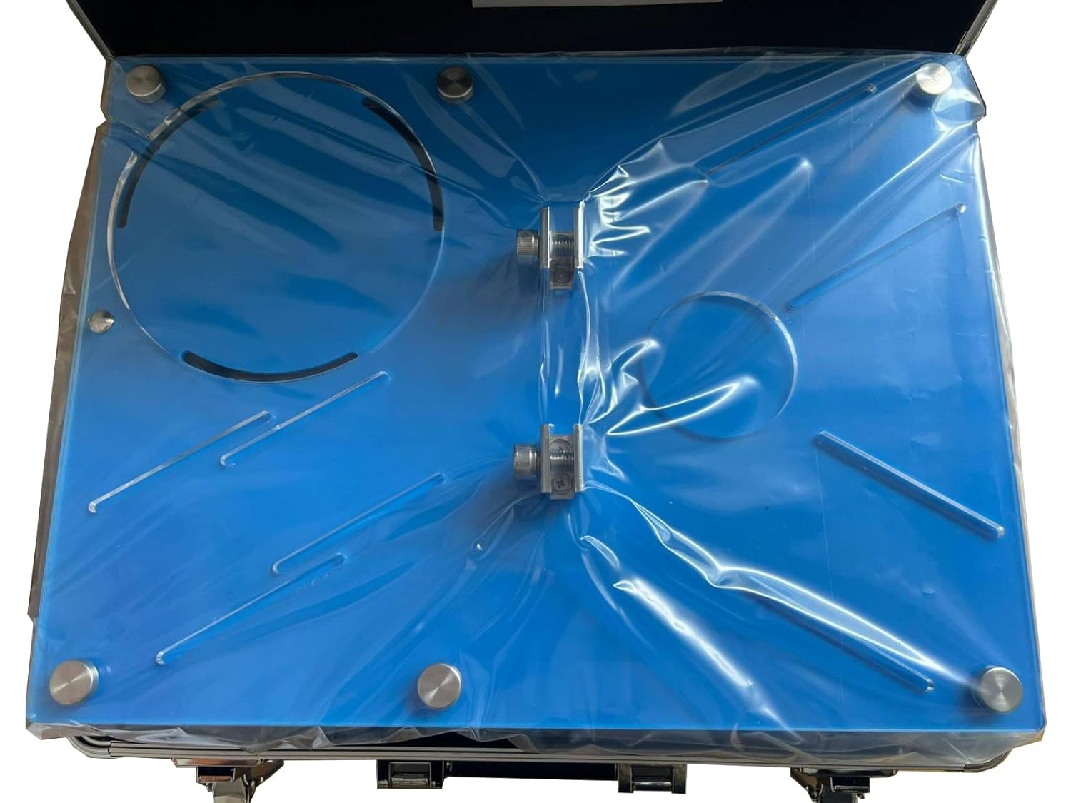 FS2150 Solar Film Sales Kit Stainless Steel Infrared Heat Reflection Demonstration Kit Solar Film Thermal Energy Thermal Energy Windmill