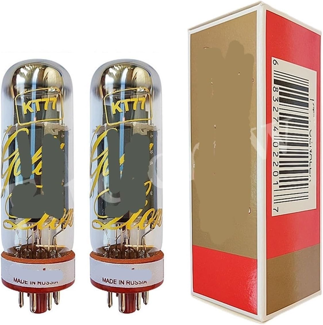 KT77 Tube HiFi Audio Tube Replaces KT66 KT88 EL34 6CA7 5881 Tube Amplifier kit DIY Matching(2pcs Matched Pair)