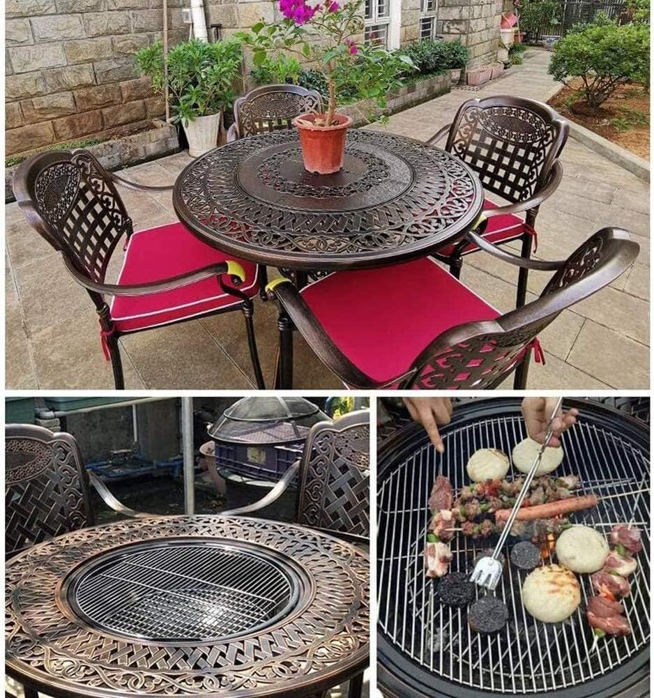 Outdoor Fire Pit Outdoor Fire Pits, Multi-Functional BBQ Desk - Grilling & BBQ Utensils