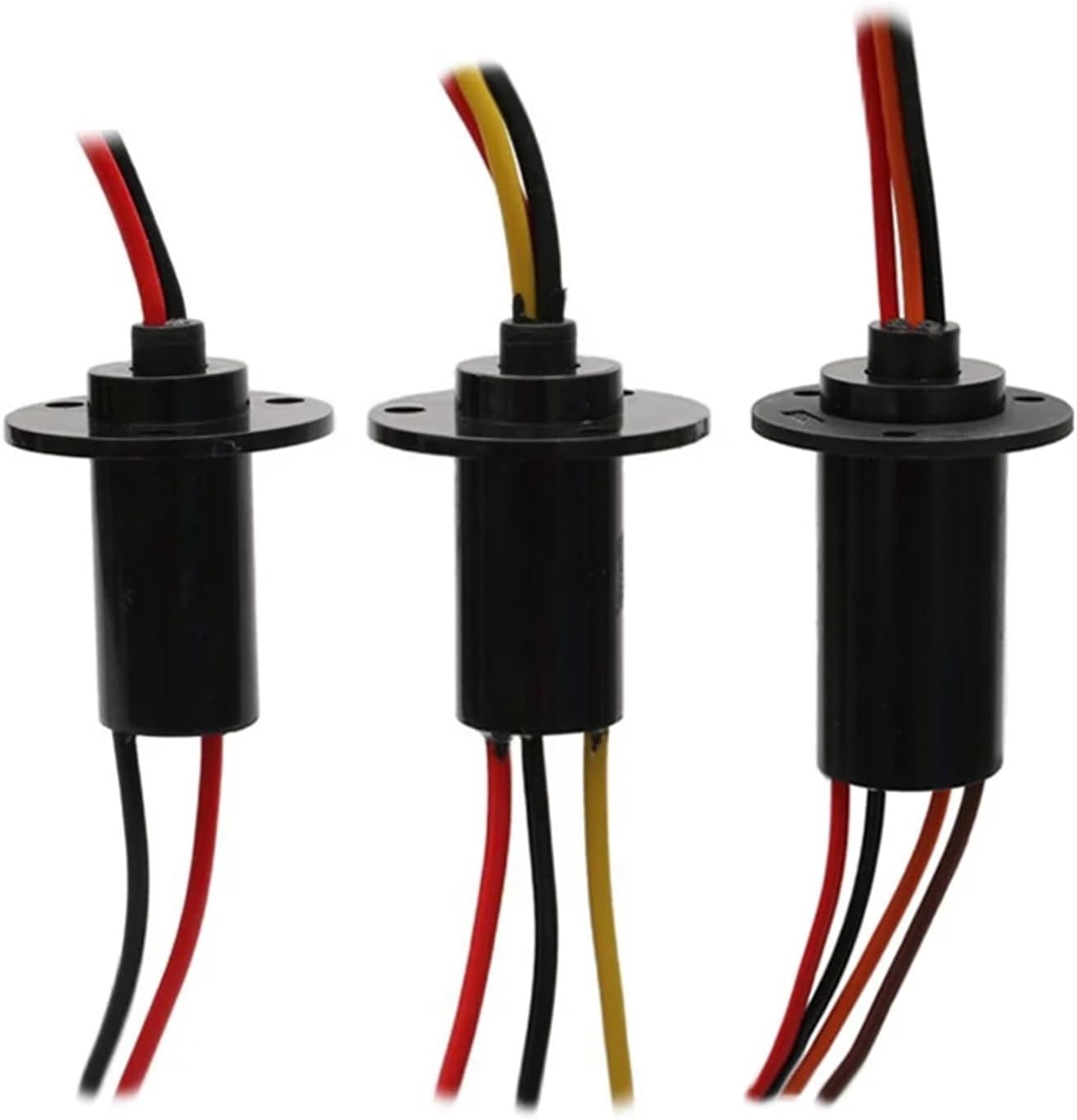 1 Piece high Power 30A Slip Ring 2/3/4/5/6 Channel Wire Brush Collector Slip Ring Wind Power Connector Rotary Joint Diameter 22/31mm(Dia 31mm 6ch 30A)