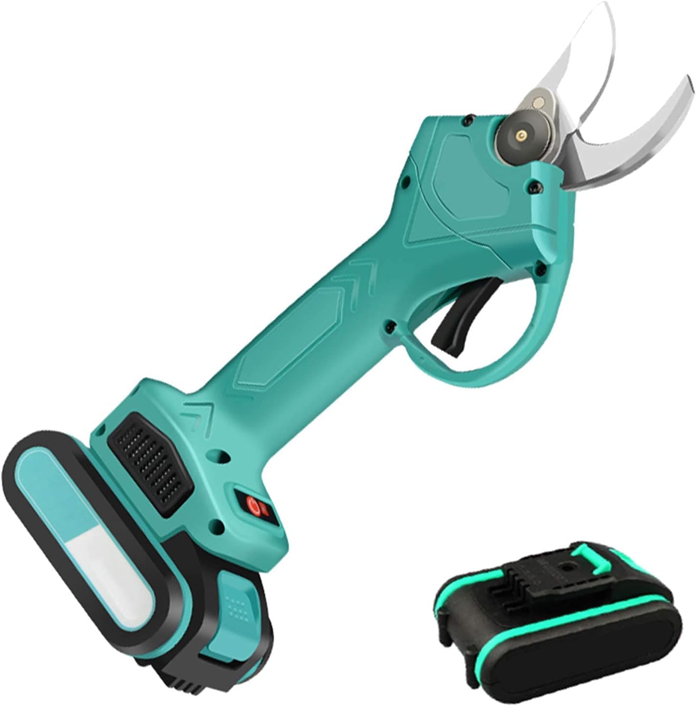 Professional Cordless Electric Pruning Shears with 2Pcs Lithium Battery, Tool Kit Tree Branch Pruner, Easy to Operate Small Gift