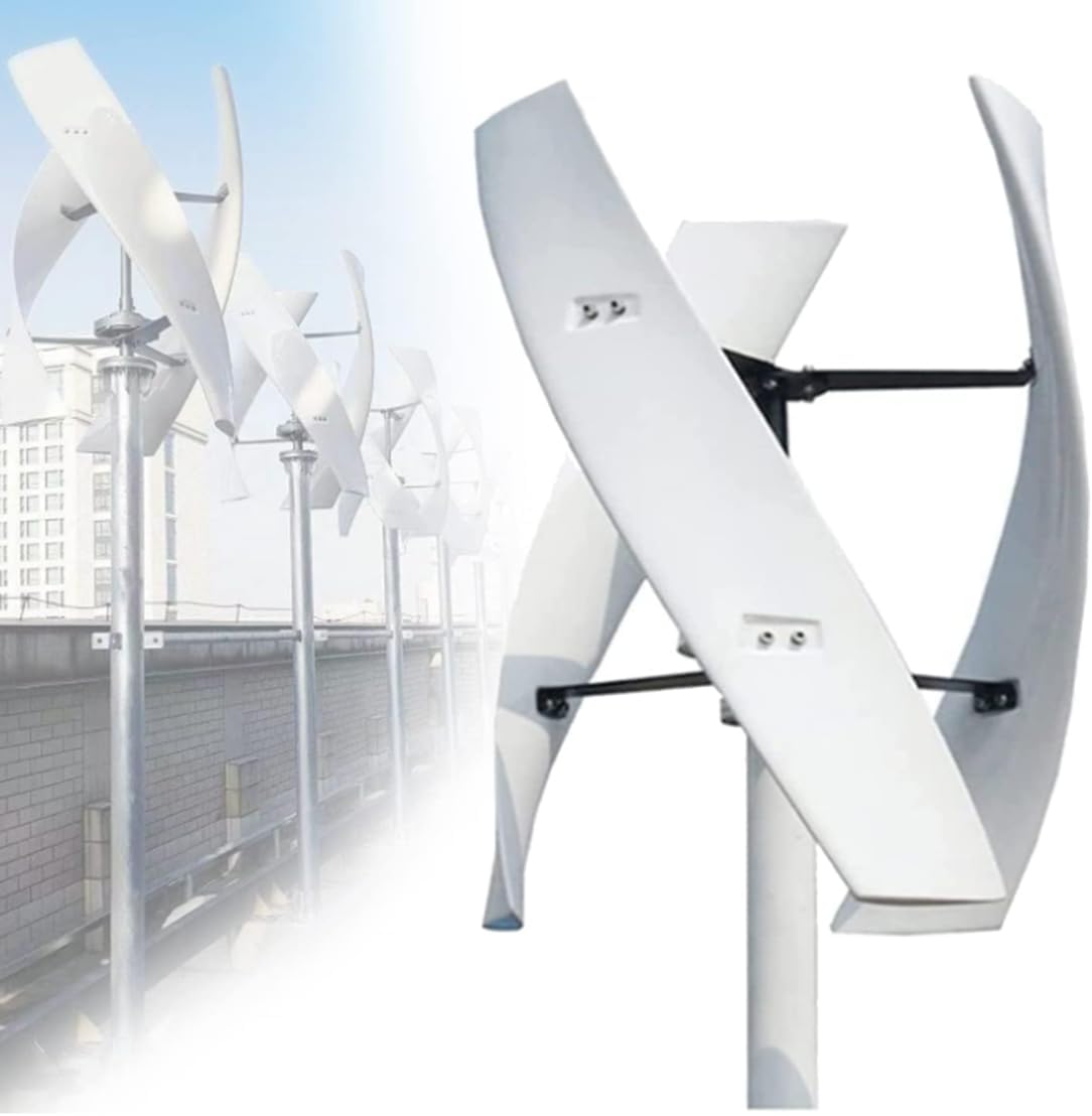 10000W/12000W Magnetic Levitation Wind Turbine Generator Kit - 12V/24V/48V/220V with Waterproof Charge Controller - Ideal for Home, RV, Roof Electricity Production