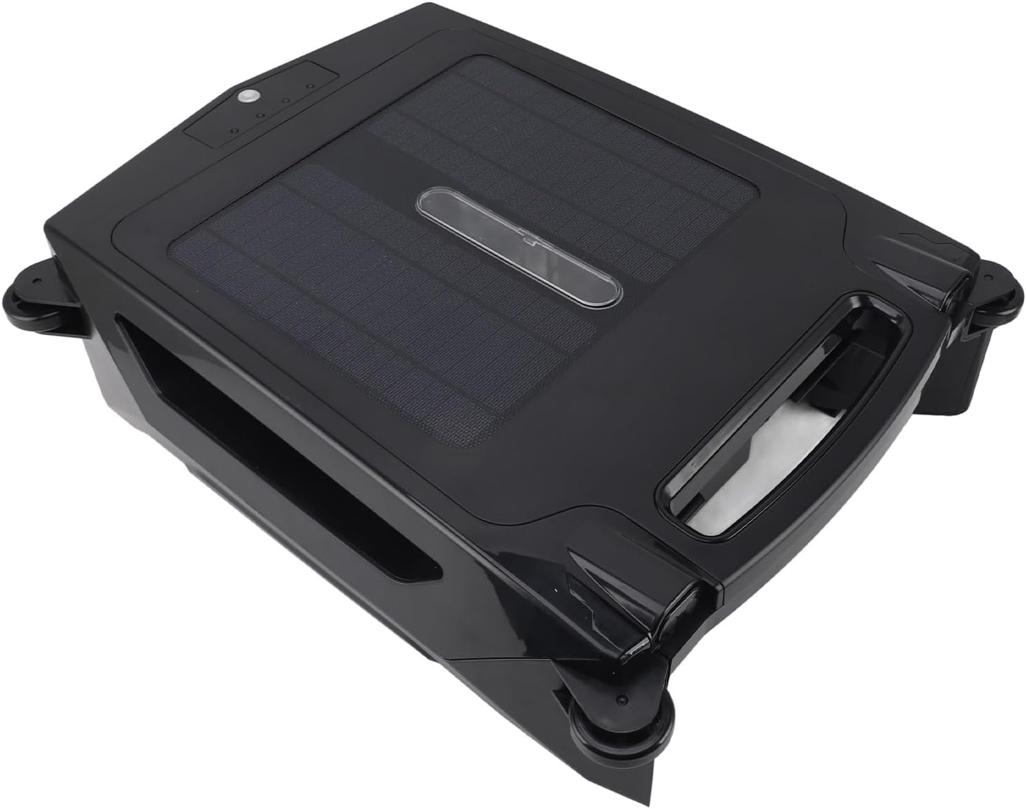 Pyhodi Automatic Robotic Pool Cleaner, Solar Robotic Pool Skimmer with Brushless Motor, Waste Collection, Light Indication, Auto Obstacle Avoidance for Swimming Pool (US Plug), Pyhodicg4t81mowg-11