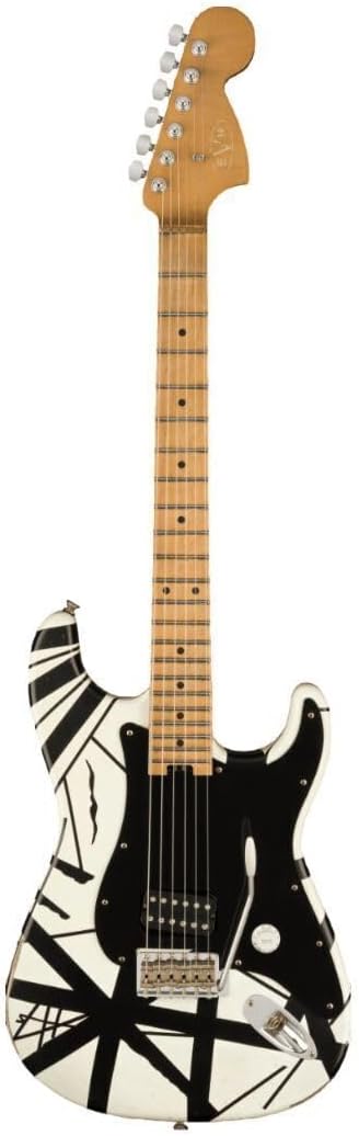 EVH Striped Series '78 Eruption Electric Guitar - Black/White
