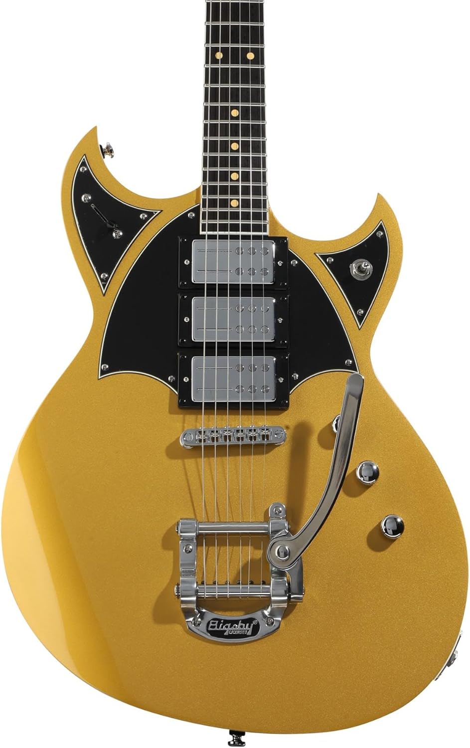 Reverend Reeves Gabrels Spacehawk Supreme Electric Guitar - Venetian Gold