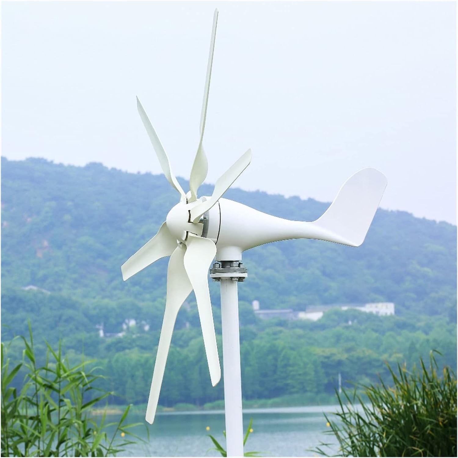 Wind Turbine Horizontal Low RPM 400W Wind Turbine Generator Used For Land And Marine (Color : Free Controller, Size : 3 BLADES_12_400W), 4001160260125