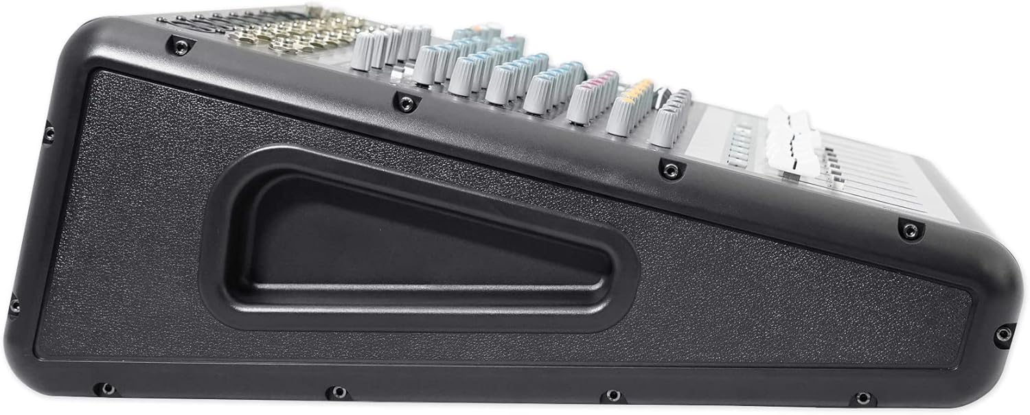 Rockville RPM870 6000w Powered Mixer, 8 Channel, 8 XDR2 Mic Pres, USB, 24-Bit Effects, Bluetooth, for Live Bands and DJs