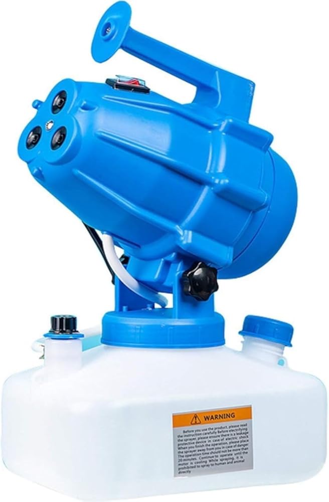 Portable Fogging Machine, Electric Ulv Fogger Sprayer, Cold Mist Sprayer Fogging Machine, Garden Sprayers for Public Places,Garden,Industrial