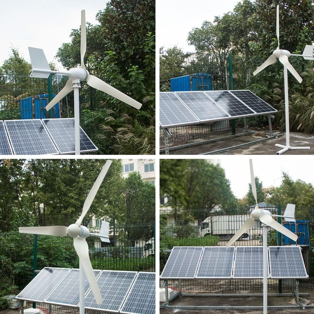 CAJUCA 3 Blade Wind Turbine Generator 8000W/10000W Home Use Low Wind Speed Start Wind Power Turbine Generator Household