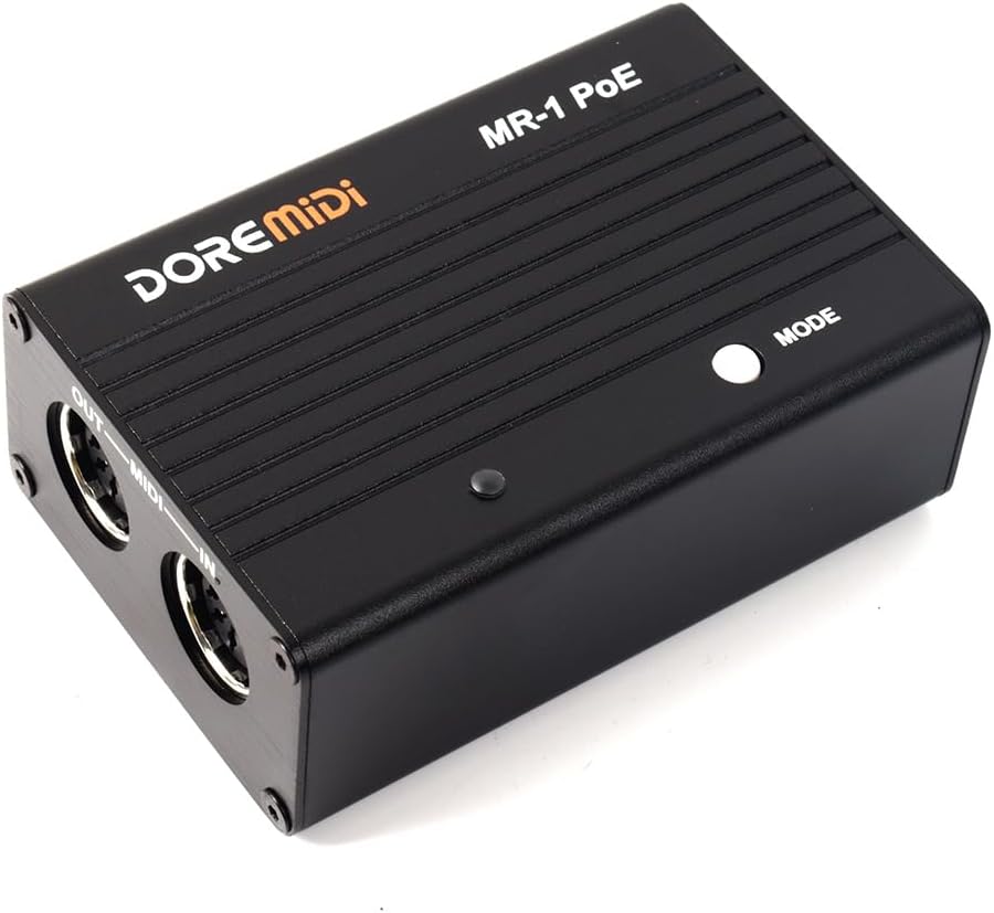 RTP MIDI Network Interface MR-1 PoE