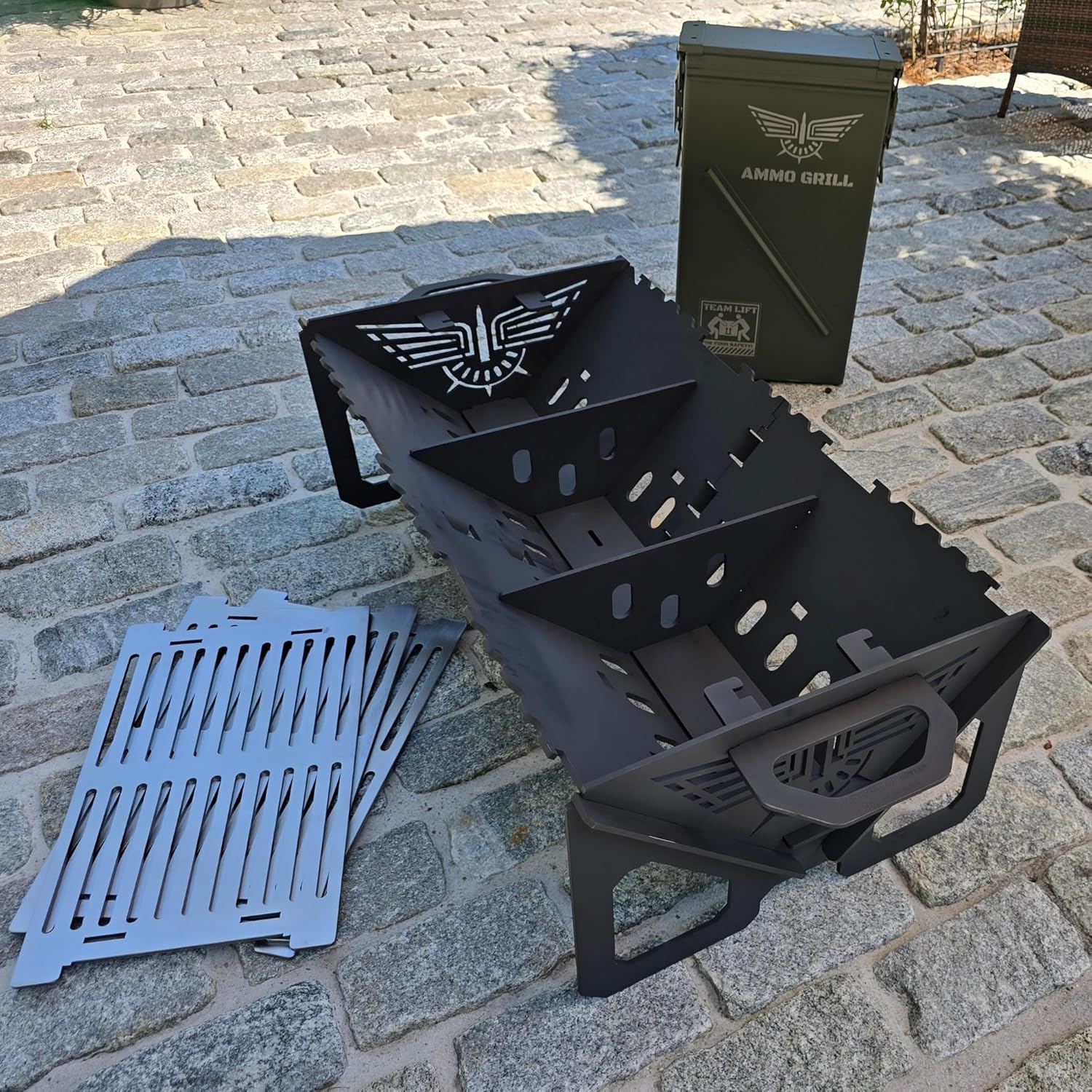 – PA156 Heavy-Duty Fire Pit & Grill | 1/4