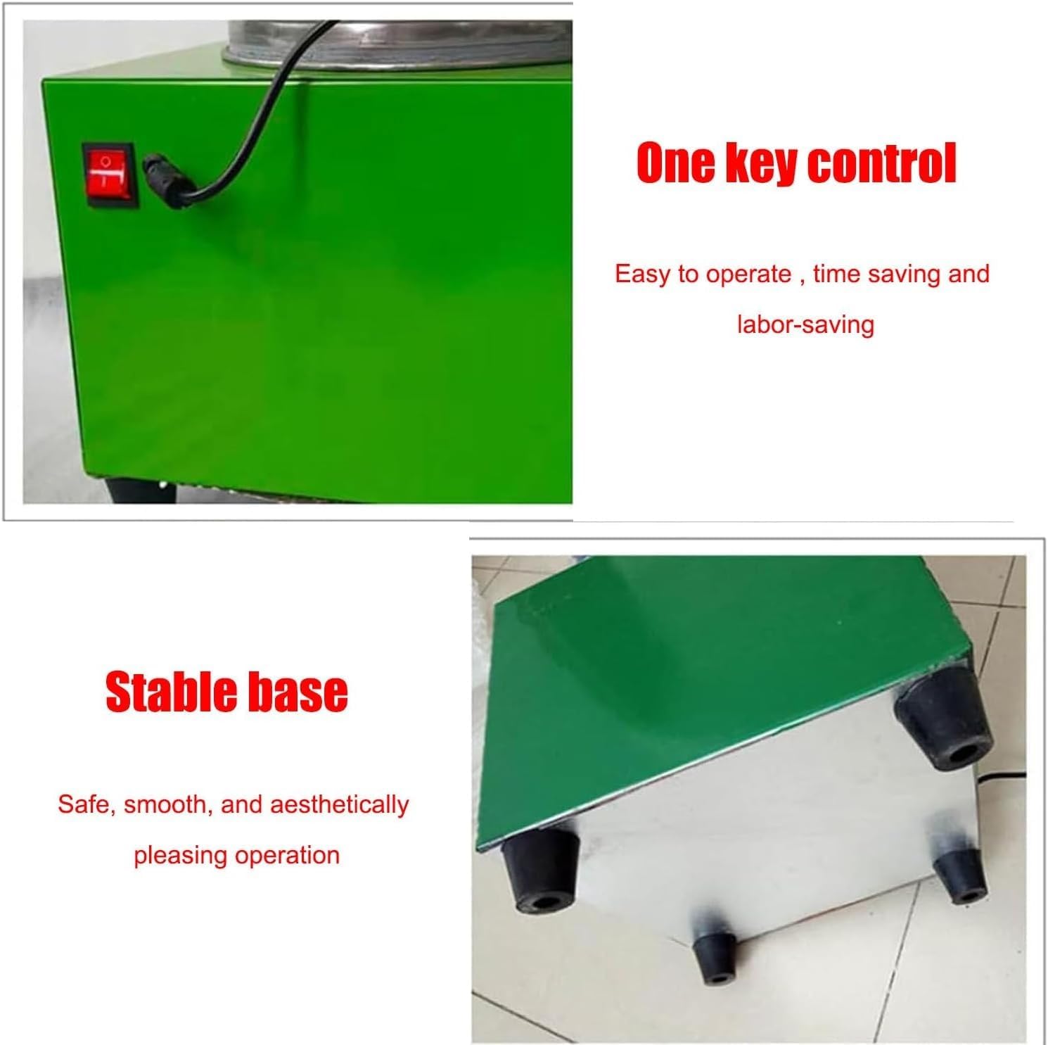 Fowl Food Processor Electric, Commercial Chicken Plucker, Poultry De-featherer with 110 Rubber Fingers, Chicken Turkey Defeathering Machine, for Farming Abattoir Home