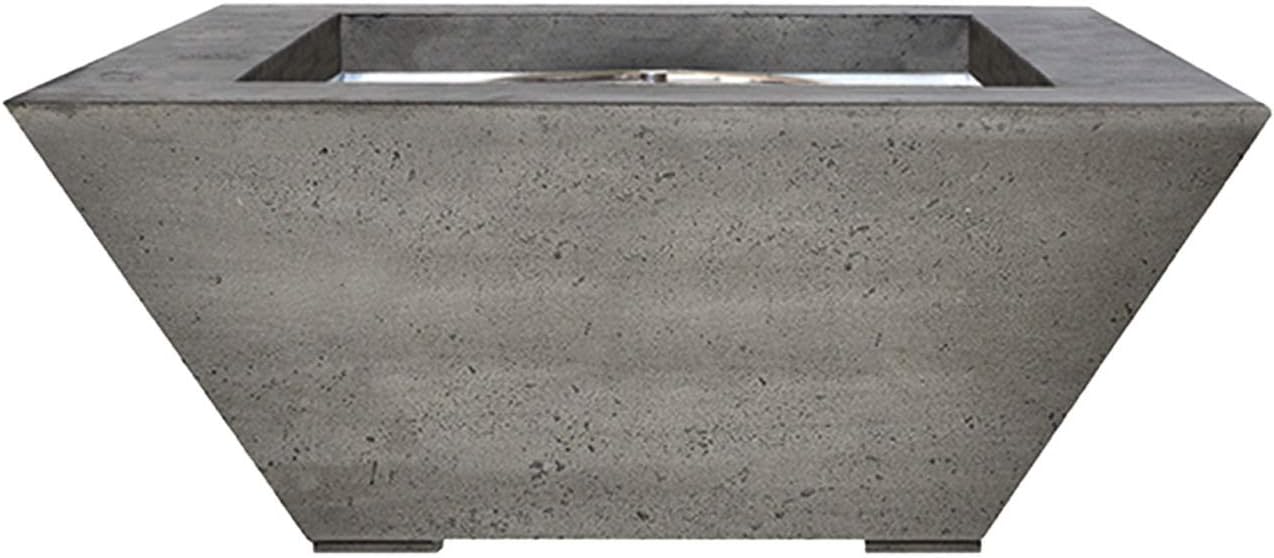 Prism Hardscapes Lombard Fire Table in Pewter - LP
