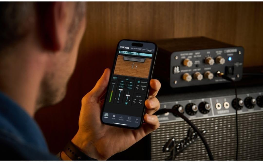 BOSS WAZA Tube Amp Expander Core | Reactive Load Box | Mix-Ready Sounds | Direct Recording Features | Advanced Tube Logic Design