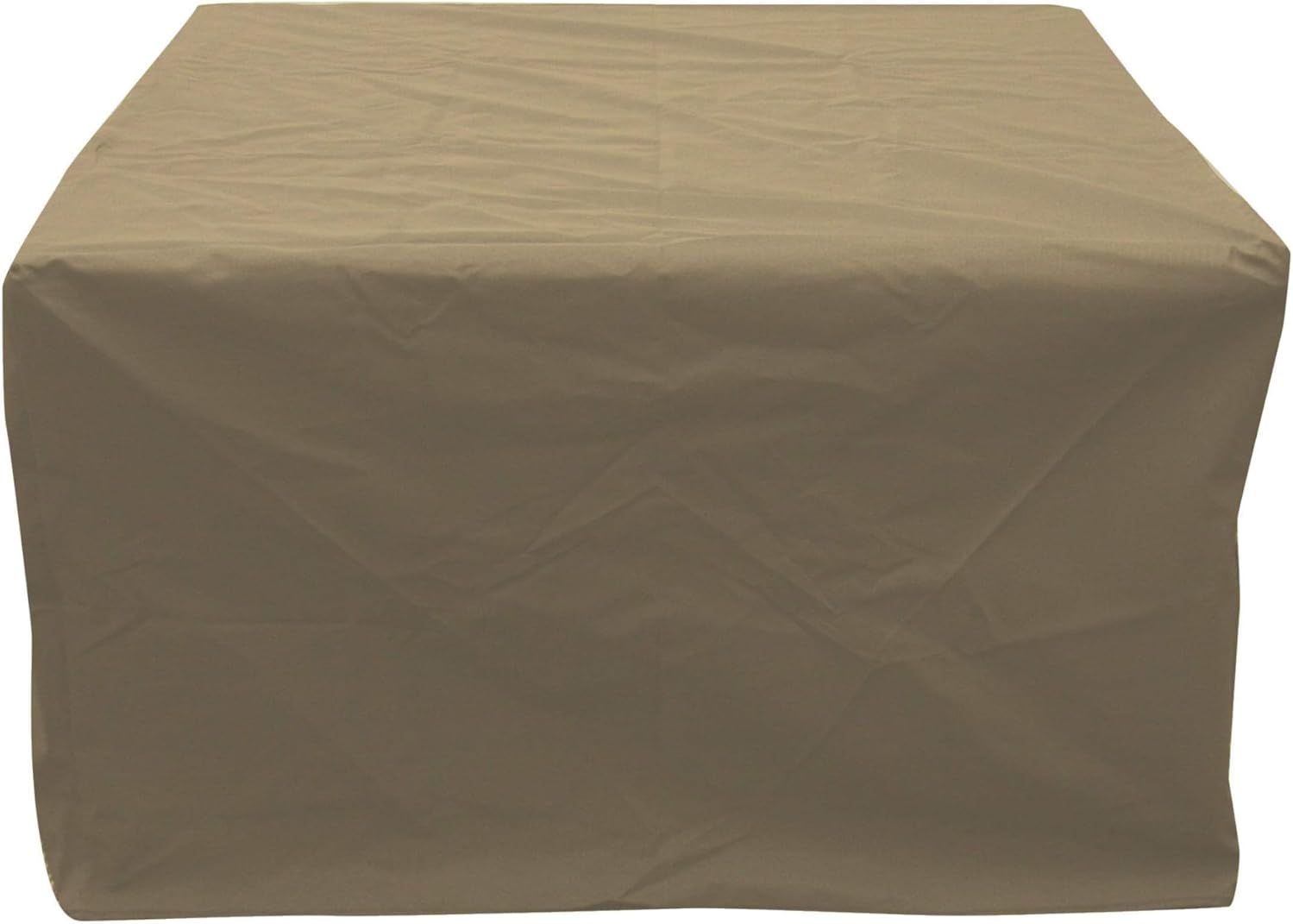 The Outdoor GreatRoom Company Tan Square Cover for SIERRA2424MK and PR2424BRN Fire Pit Table