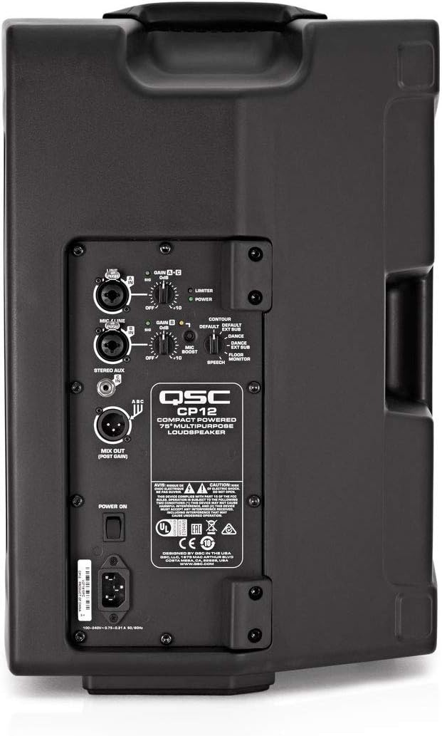 QSC CP12 12-Inch Compact Powered Loudspeaker