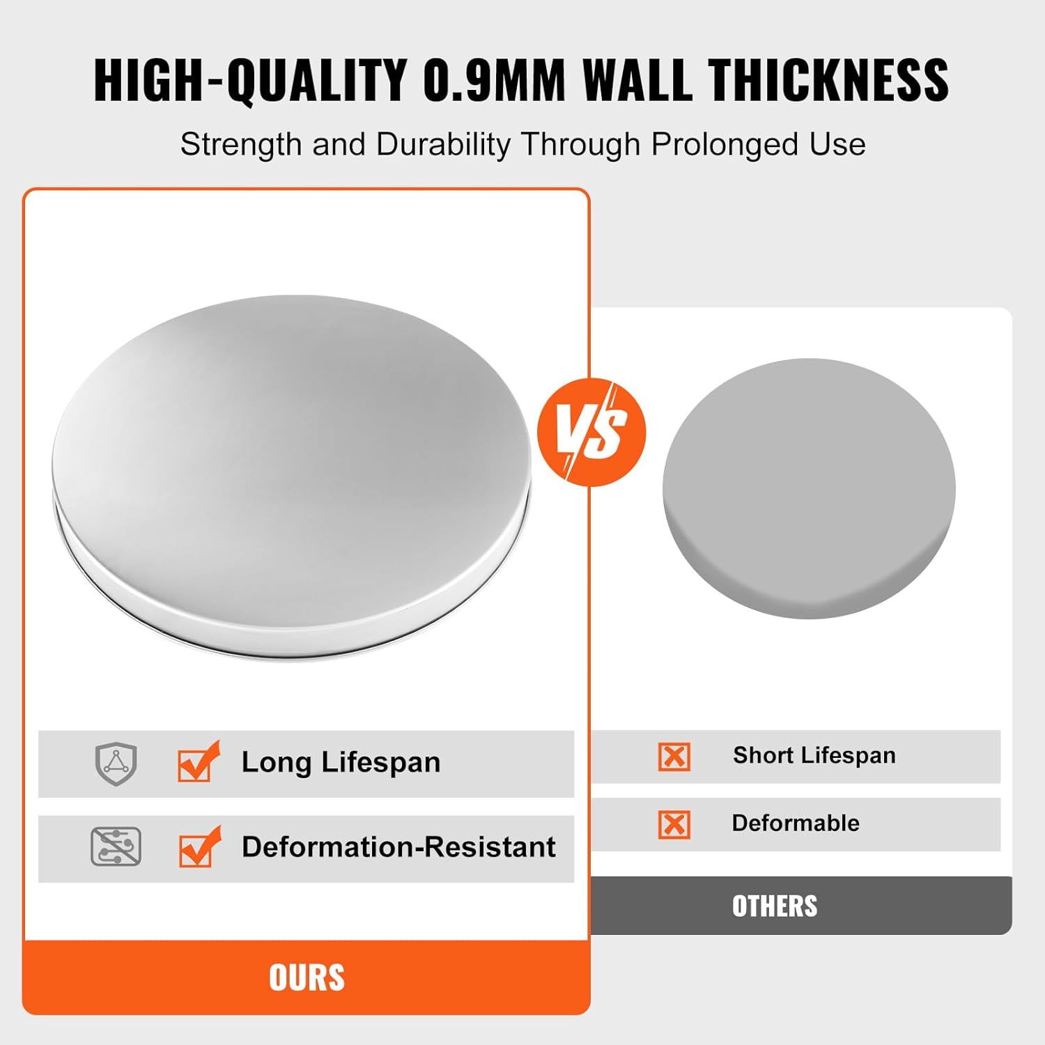 Happybuy Fire Pit Cover Lid, 20