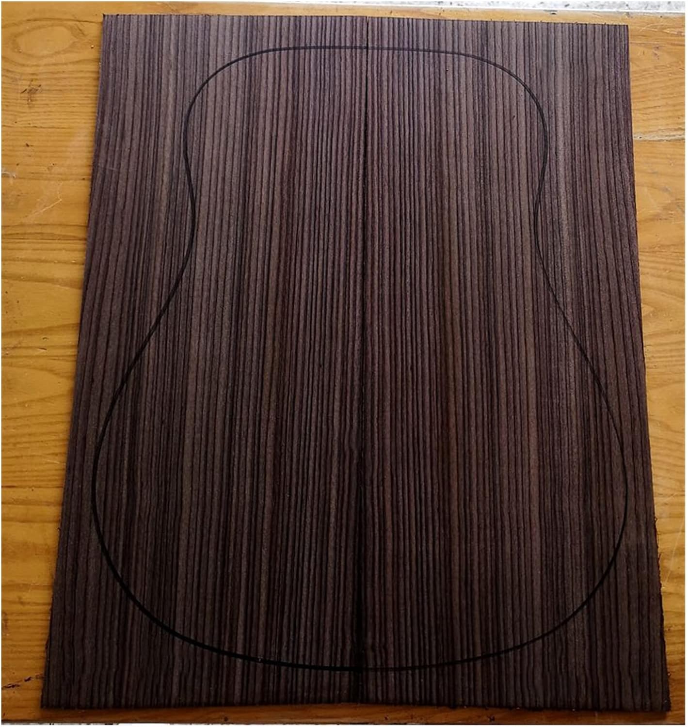 India Rose Wood Back Panel Wool Guitar Production Material Accessories DIY Guitar Kit (Color : 5)