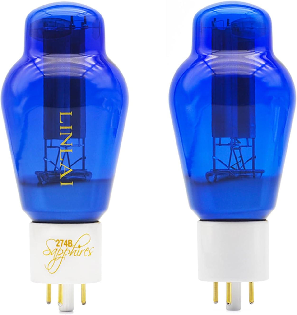 LINLAI 1piece 274B-Sapphire Full Wave Rectifiers High Vacuum Hifi Valve Electronic Tube for Audio Amplifier Replaced by 274B or 5U4G