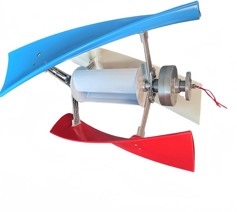 15000W 12V-220V Wind Turbine Vertical Axis Permanent Maglev Generator,360° Wind Magnetic Levitation Electric Power Generator, with Controller