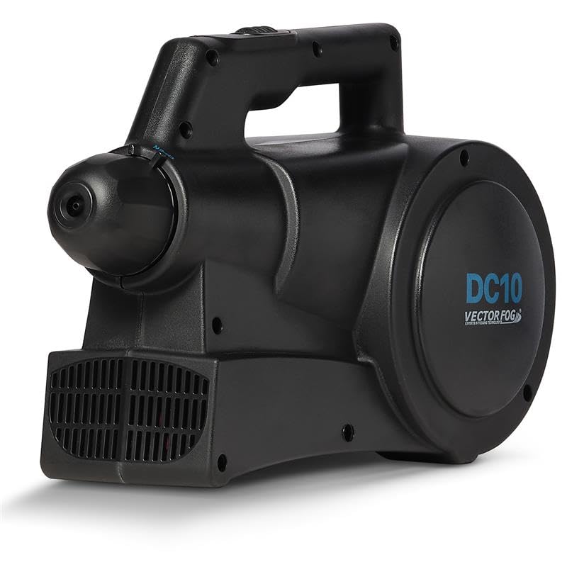 DC10 Battery-Powered ULV Fogger Portable Lightweight, Adjustable Droplet Size (5-50 microns) 1L Tank Capacity 7m Spray Range FDA Device for disinfectants Ideal for Precision fogging