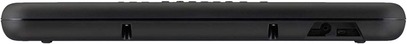 Yamaha 37-Mini Key Musical Keyboard Piano featuring Portable Design, 42 Instrument Voices, Phrase Recorder, Built-In Speakers, Battery Power, Black (PSS-A50)