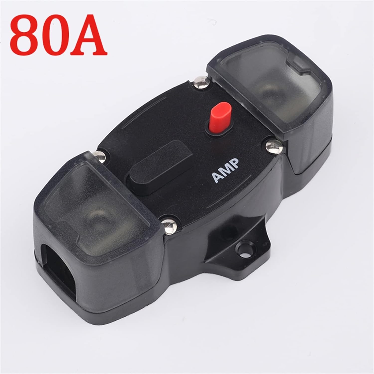 200A 12V Car Truck Audio Amplifier Circuit Breaker Fuse Holder AGU Style Stereo Amplifier Refit 4GA Cable(Army Green)