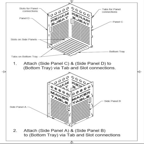 Incinerator Extra Large - Portable Burn Box - Burn Barrel - Burn Cage - Metal Backyard Burn Bin - Contained Fire Pit for Controlled Burns