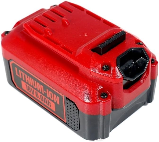 20V Lithium Battery Compatible for Craftsman 20V Battery CMCB202 CMCB204 CMCB201 Cordless Drill Tools High Capacity 6Ah 20 Volt Battery(6.0Ah 1Pcs Battery)