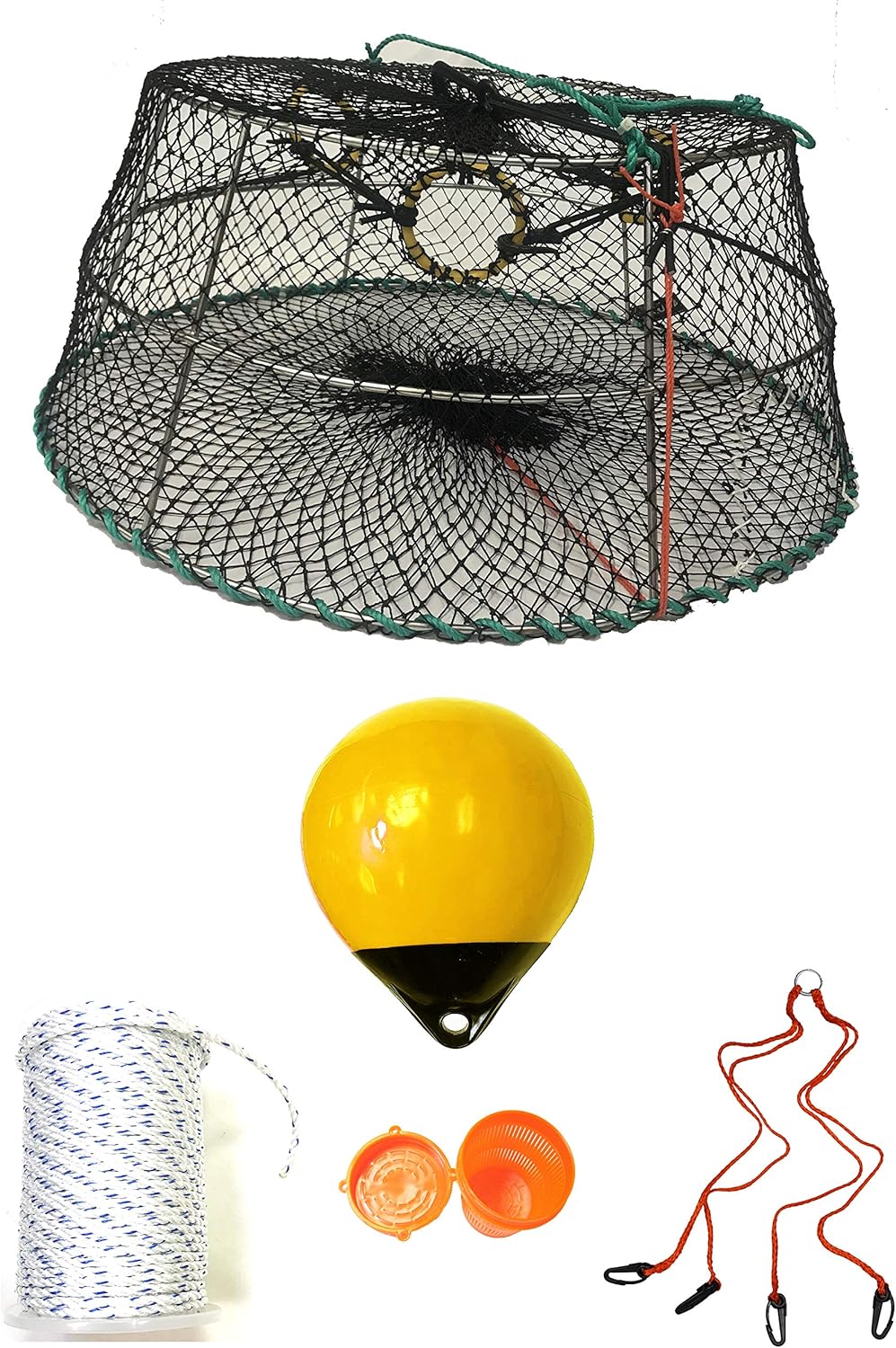 KUFA Sports Tower Style Prawn Trap with Prawn Trap Accessory Combo(CT77+PAS30Y+HA2)