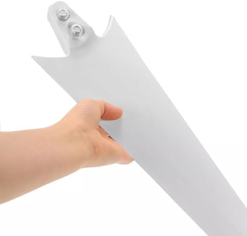 3-Pack Nylon Fiber Wind Turbine Blades 550mm-800mm, Replacement Parts for Horizontal Axis Small Wind Generators, Ideal for Efficient Wind Power Solutions (600mm)