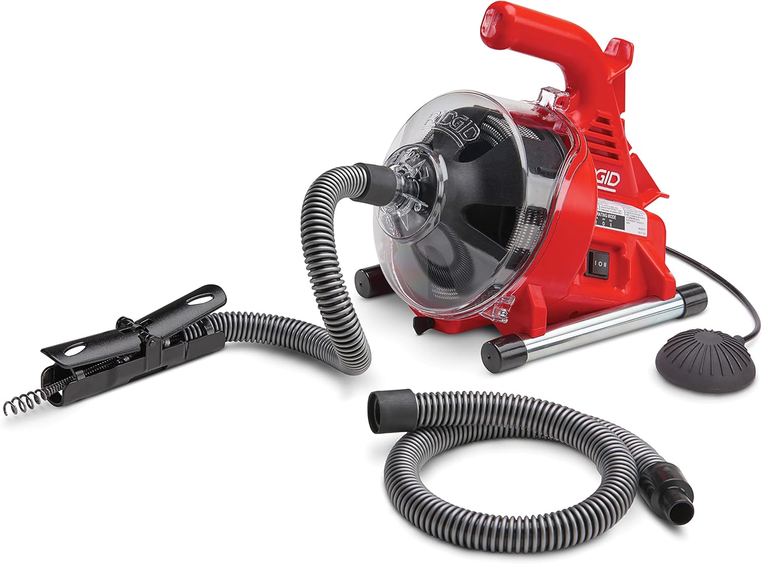 RIDGID PowerClear 120-Volt Drain Cleaning Machine Kit & 12128 T-240 Tool Set for Drum Machines and Drain Cleaning Machines, Included with Select RIDGID K-3800 and K-400 Drain Cleaning Snake Kits