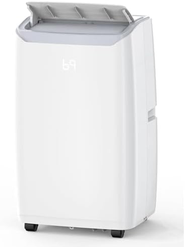 Portable Air Conditioner Standing, Cools Up to 750 Sq.Ft, 3-In-1 Quiet Portable AC Unit, 14000 BTU, with Remote Control, for Large Room, 3 Speed, Auto Swing, 24H Timer