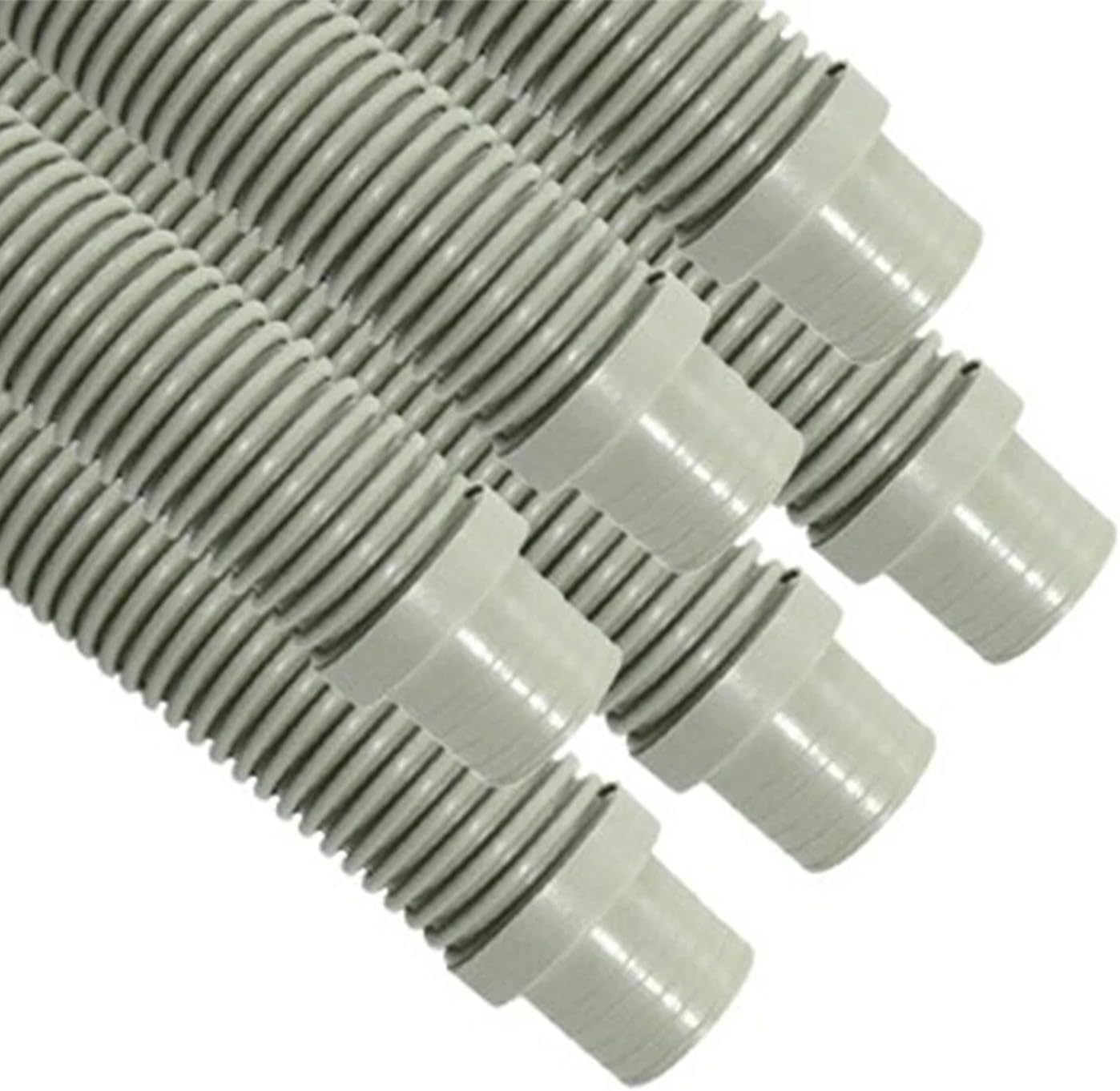 Replacement for Puri Tech Vacuum Hose Navigator Pool Vac Ultra Aquabug 1.5in x 4ft Lt Grey 6 pk