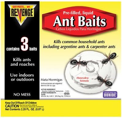 Bonide Revenge Ant Bait Stations (3 Pack) [Set of 12]
