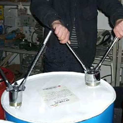 Manual Barrel Sealing machine200l /53 Gallon Drum Cap Seal Barrel Crimping Tool, 35mm&70mm Crimper Sealer, Manual Barrel Sealing Machine, Drum Sealing Pliers, Used in Liquid Packaging Indus